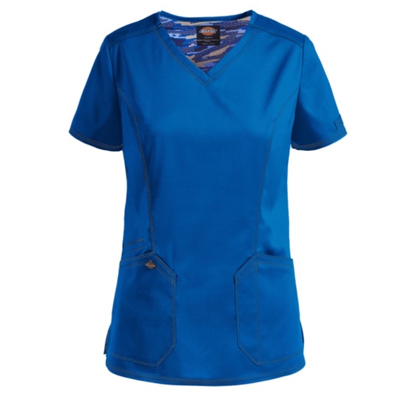 Dickies ROYAL BLUE scrub set -TALL - Picture 2 of 3